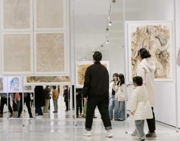 展覽現場。四川美術學院美術館供圖