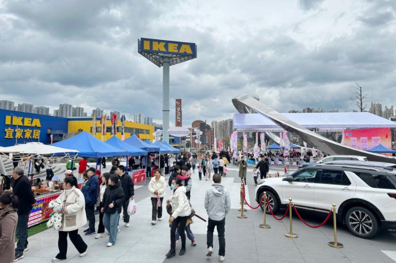 商家紛紛開展消費促銷活動。主辦方供圖