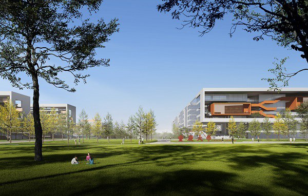 重慶大學智谷校區效果圖。重慶大學供圖