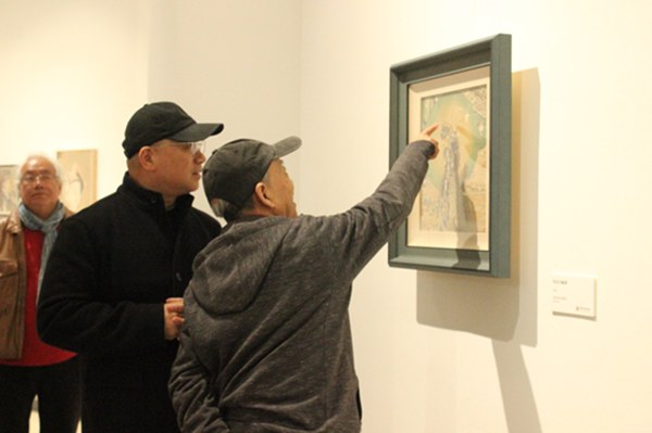 展覽現場。受訪者供圖