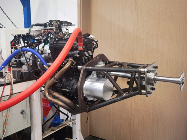 50KW無人機動力系統（不帶槳）。兩江協同創新區供圖