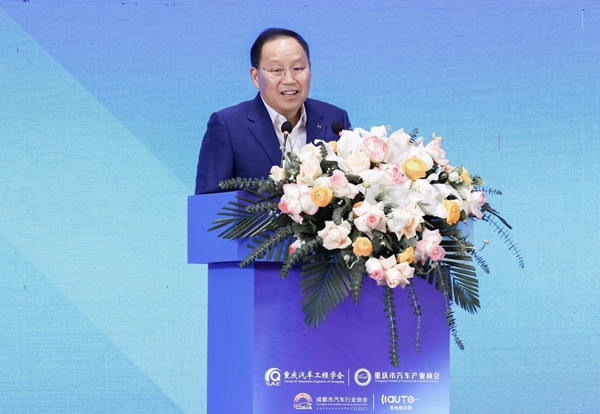 賽力斯集團董事長（創始人）張興海。受訪者供圖