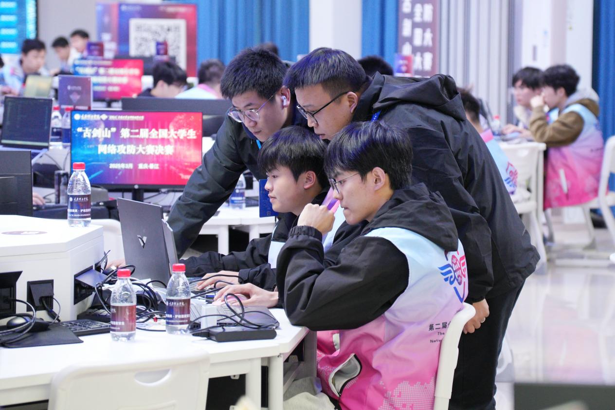 比賽現場。重慶移通學院供圖