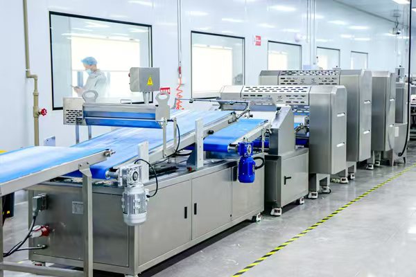 全自動生產線。西研食品供圖