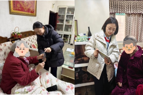 主動上門為客戶服務。浦發銀行重慶分行供圖