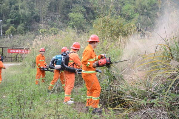 演練現場。劉航宇攝
