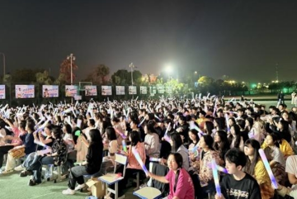 音樂會現場。重慶師范大學供圖