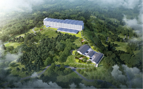 繁殖場效果圖。城口縣金佳牧科技有限公司供圖