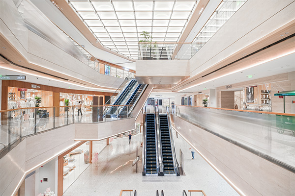 北城天街B館改造后。重慶龍湖供圖