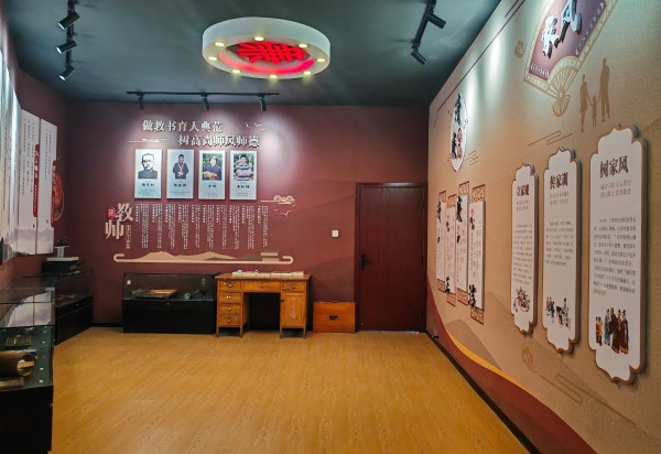 清廉宣講陣地。溱州中學供圖