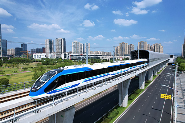 市郊鐵路璧銅線。重慶市住房城鄉建委供圖