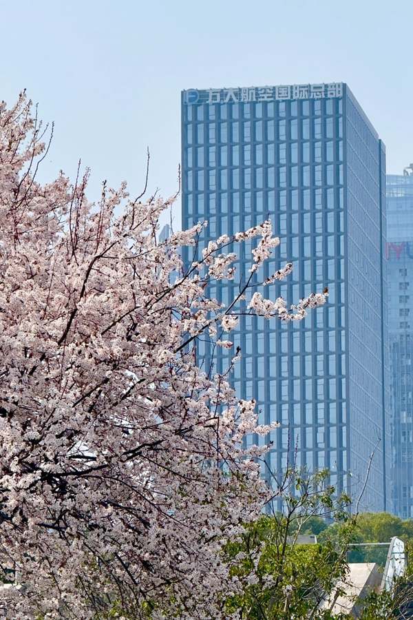 方大航空國際總部大廈。遼寧方大集團供圖