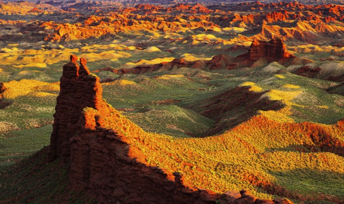張掖自然景觀。張掖市融媒體中心供圖