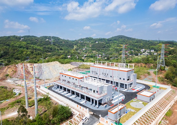 重慶榮昌220千伏許溪變電站。國網永川供電公司供圖