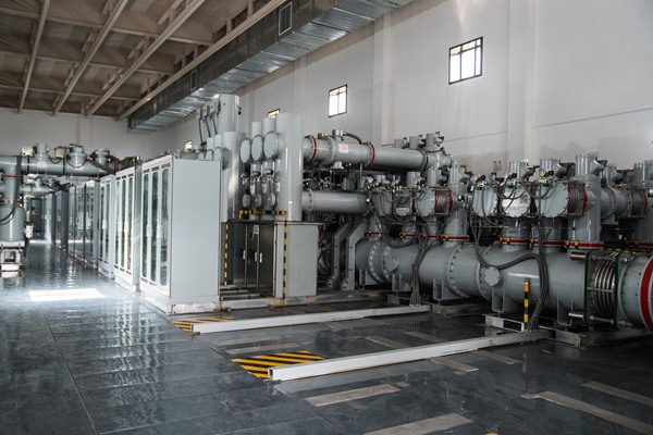 變電站GIS設備。國網永川供電公司供圖