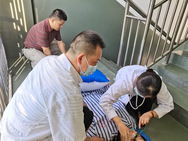 應急演練現場。受訪單位供圖