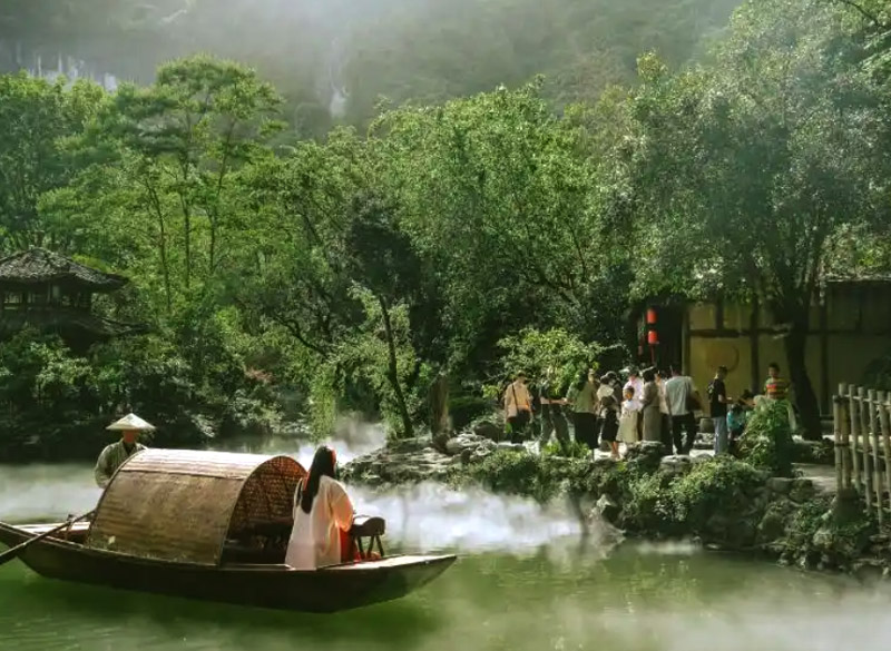 酉陽桃花源景區。