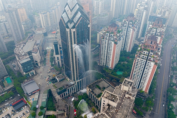 演練現場。重慶市涪陵區消防救援局供圖