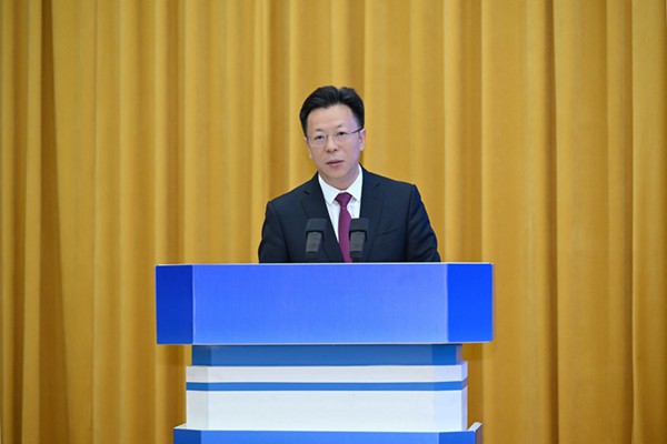 江北區委書記陶世祥。林豪 攝