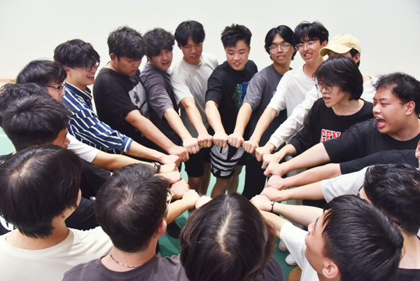 心理素質拓展活動。重慶工程職業技術學院供圖