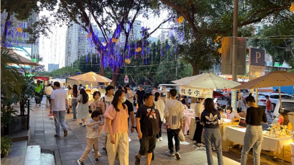 紫薇路。渝北區商務委供圖