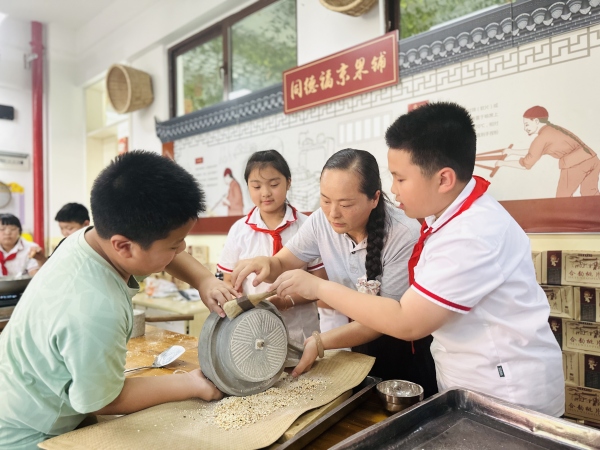 活動現場。合川巴蜀小學供圖