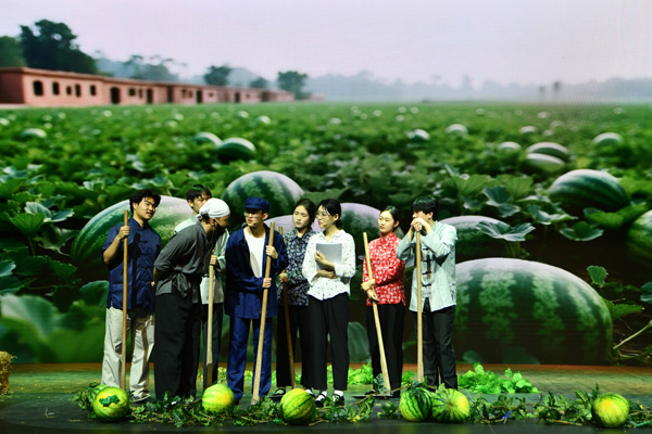 演出現場。西南大學供圖