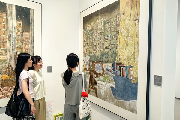 展覽現場。袁杰攝