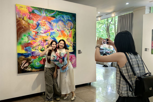 展覽現場。袁杰攝