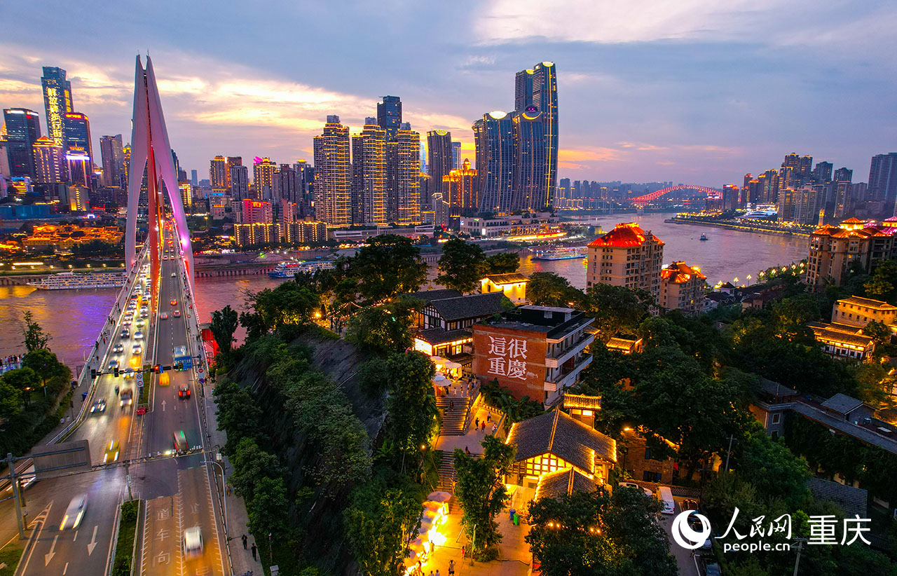 重慶南濱路龍門浩老街·下浩里。鄒樂攝