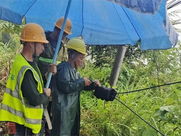 抗洪救災現場。重慶聯通供圖