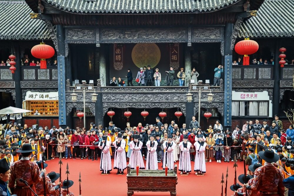 精彩的非遺展演展示。受訪者供圖