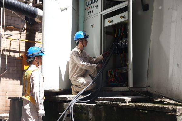 搶修現場。受訪單位供圖