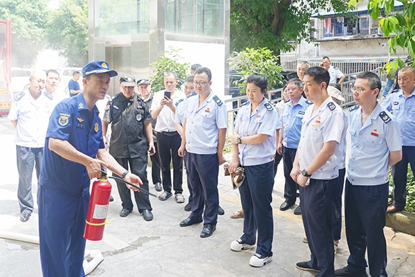 培訓現場。重慶市涪陵區消防救援局