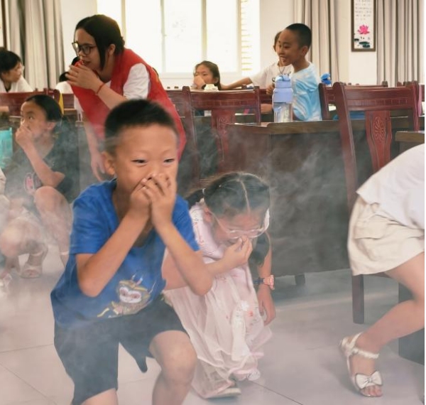 實戰演練。徐紅霞攝