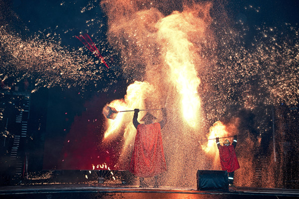 活動現場。重慶融創文旅城供圖