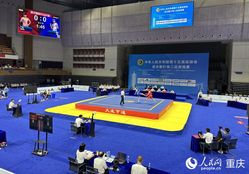 比賽現場。人民網記者 劉政寧攝