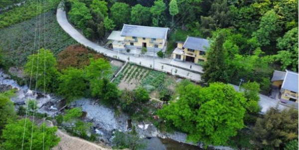 龍田鎮鄉村美景。龍田鎮供圖