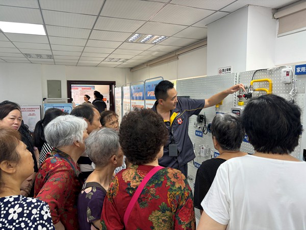 燃氣安全宣傳。重慶燃氣集團供圖