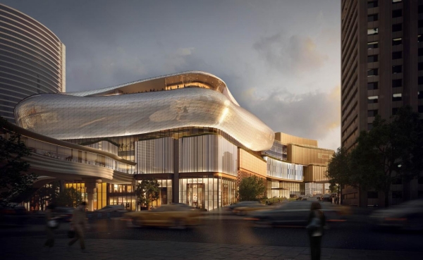 中環萬象城效果圖。受訪者供圖