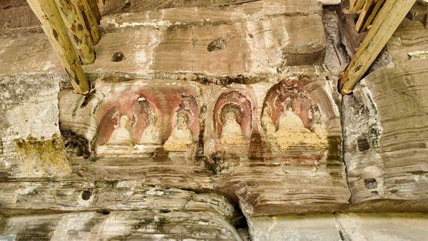 摩崖造像。大足區融媒體中心