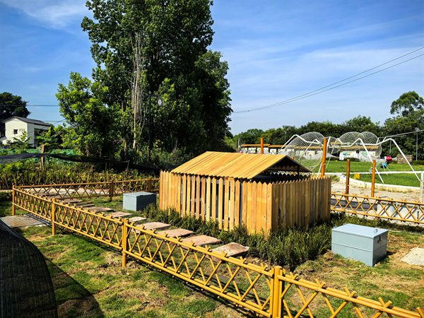 璧山項目田園式農村污水收集回田灌溉處理設施。重慶環投集團供圖