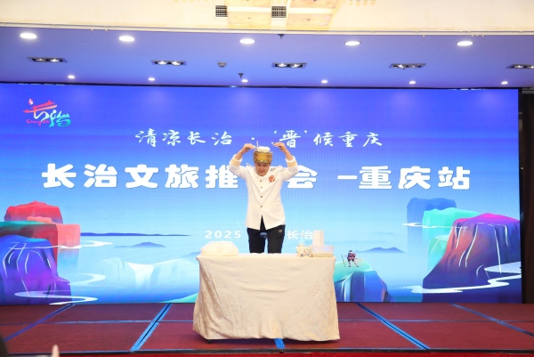 面食表演。梁艷鋒攝