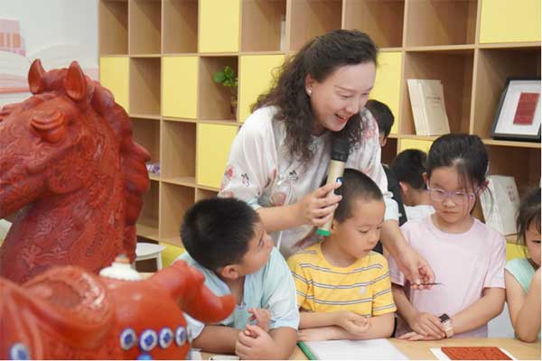 漆器藝術展示活動。竹林社區學院供圖