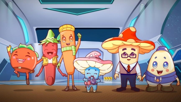 動畫電影《綠綠星球》劇照。受訪者供圖