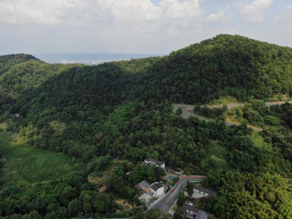 豐文街道利用無人機對農戶集中居住區域開展用火情況巡查。陳冬春攝