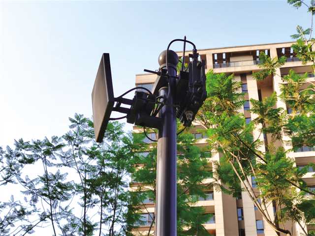 無線WIFI網絡覆蓋小區主要公共活動區域。受訪者供圖