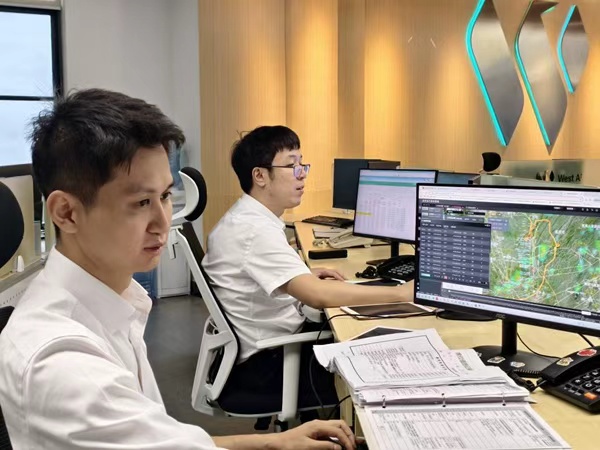 西部航空協同保障航班運行。西部航空供圖