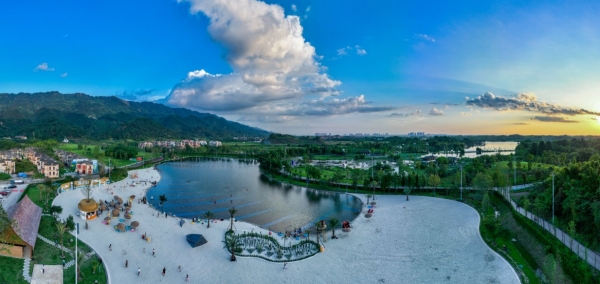 龍水湖旅游度假區。大足區委宣傳部供圖