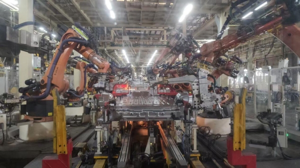 長安跨越生產車間。萬州區委宣傳部供圖